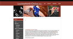 Desktop Screenshot of leichtathletik-online.eu